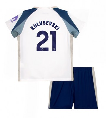 Tottenham Hotspur Dejan Kulusevski #21 Replik Heimtrikot Kinder 2025-26 Kurzarm (+ Kurze Hosen)